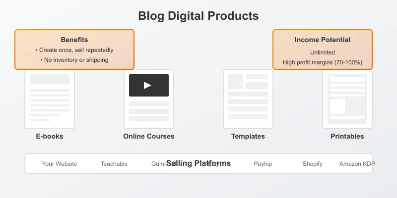 Blog Digital Products