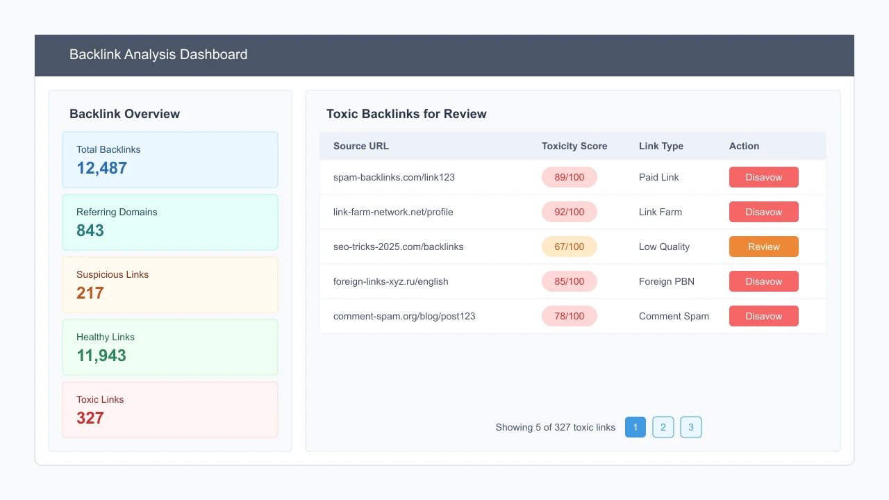 Backlink Analysis