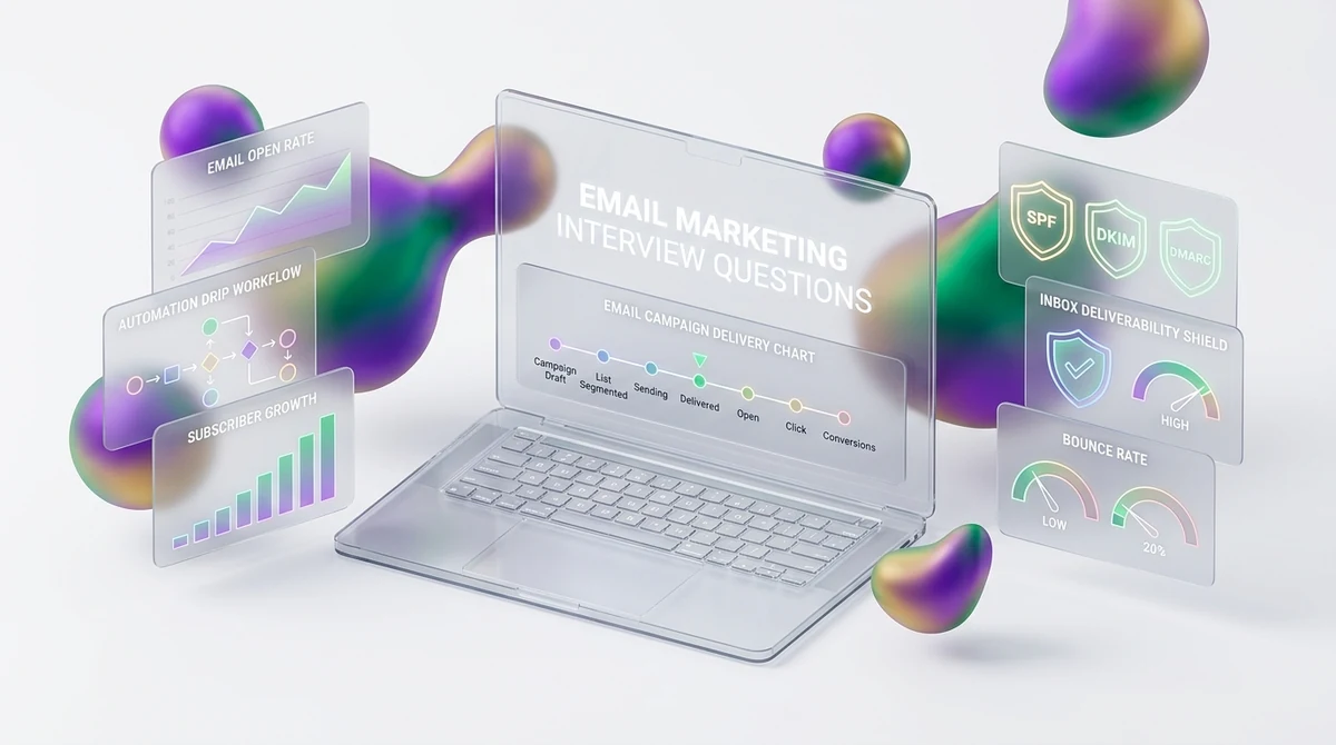 Top 35 Email Marketing & Deliverability Interview Questions & Answers (2026)
