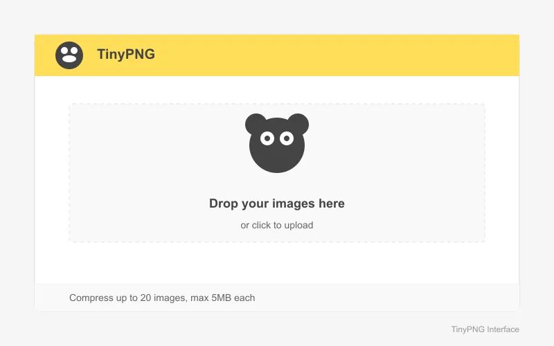 TinyPNG Interface