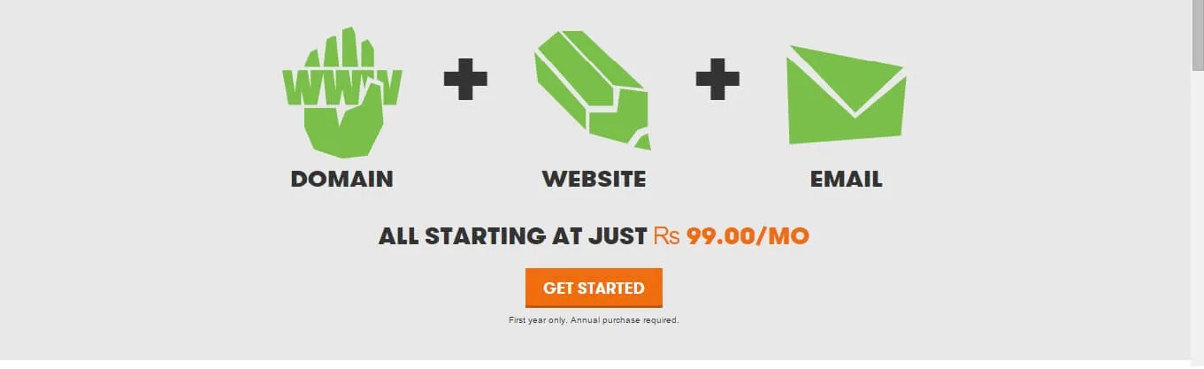 GoDaddy Hosting Dashboard