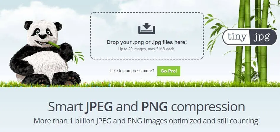 Tinyjpg image compressor