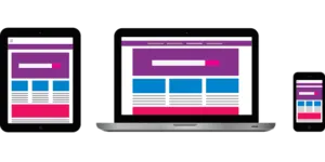 Mobile Tablet PC Website Preview of Design Theme
