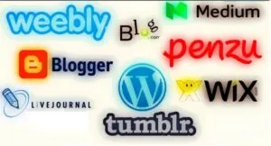 Online free blogging sites platforms list