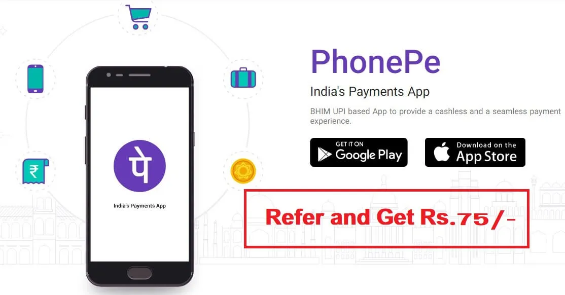 Phonepe Offers | Send Money | Get CashBacks | paybyphone Earn with Phone